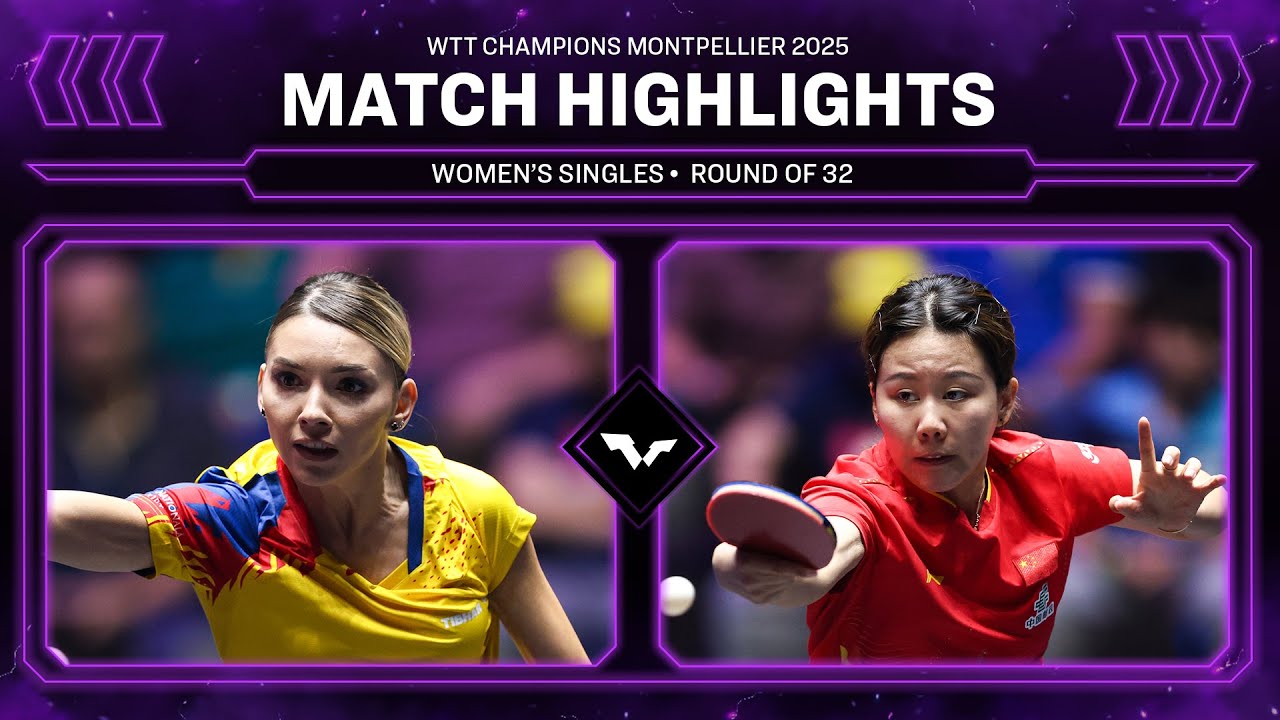 Chen Xingtong vs Bernadette Szocs | WS R32 | #WTTMontpellier 2025