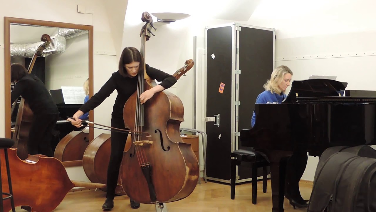 F. Proto - Carmen fantasy. Part 3. Playing Tamara Zhukova (double bass)