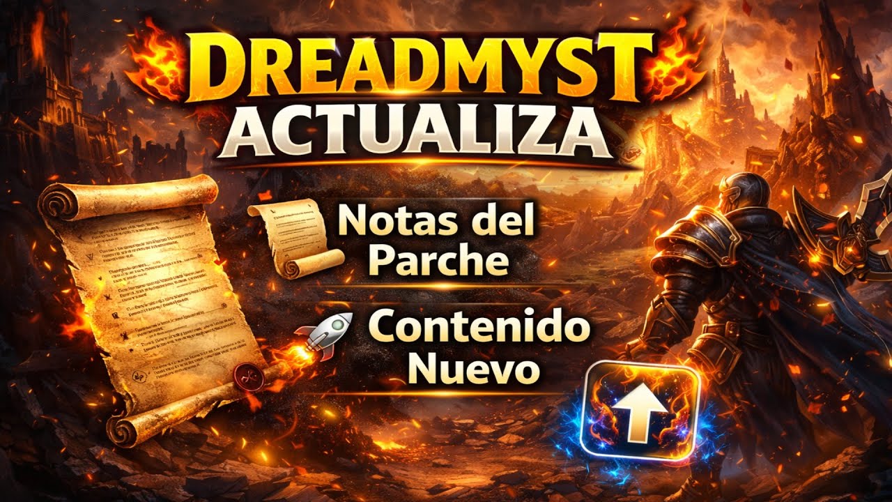 Dreadmyst: TODAS las Notas del Parche 🔥 Cambios CLAVE y TODO el Contenido que VIENE
