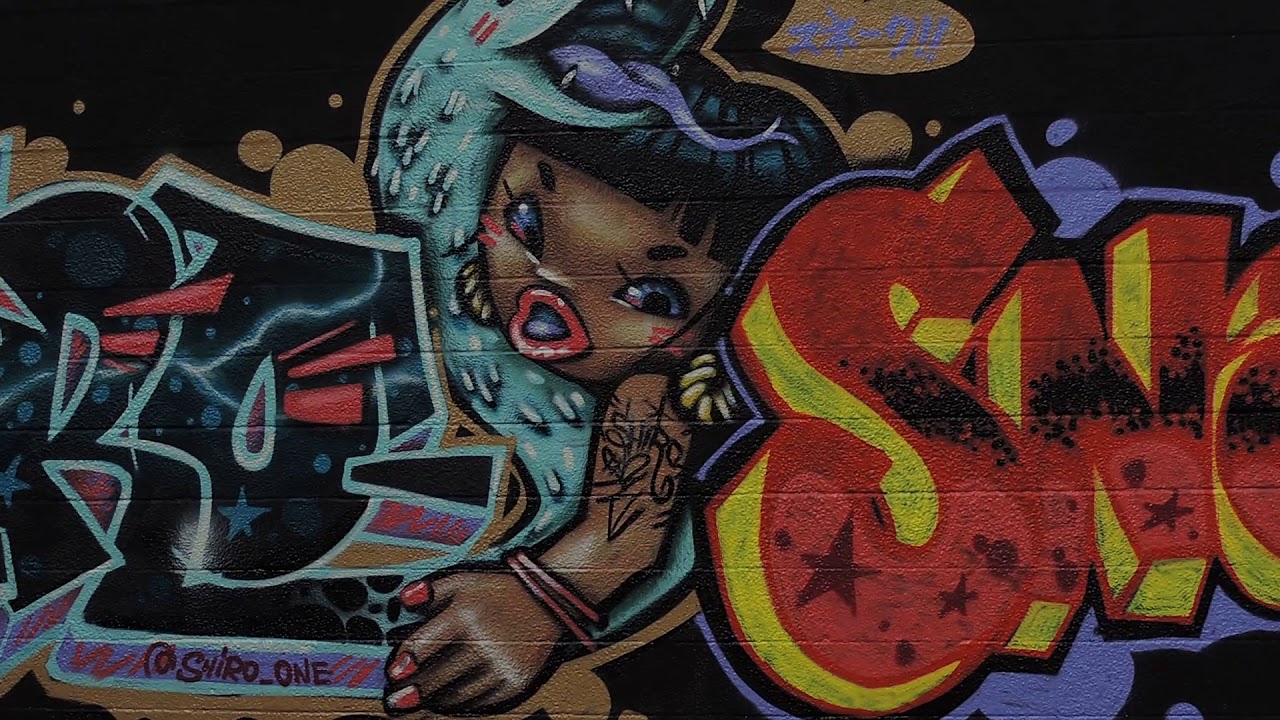 PAINTING WALLS WITH DUSTER,DEZ AKA DJKAYSLAY,PART ONE,