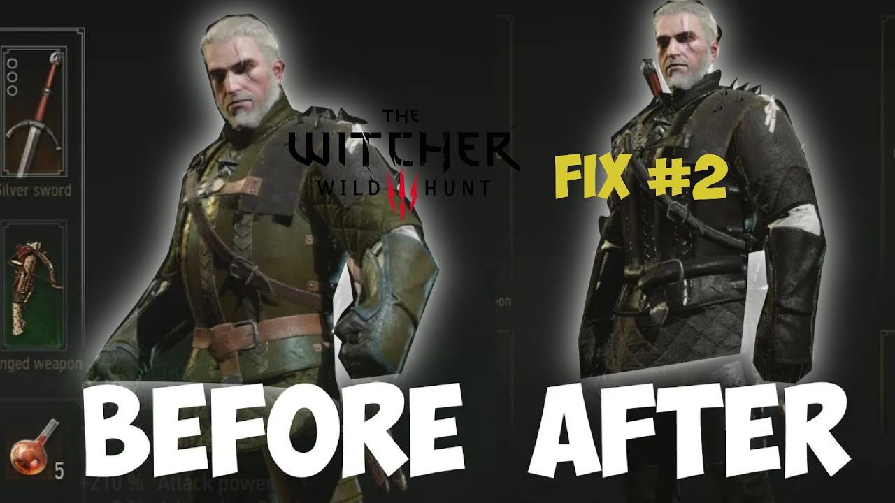 The Witcher 3: Fixing Griffin Armor