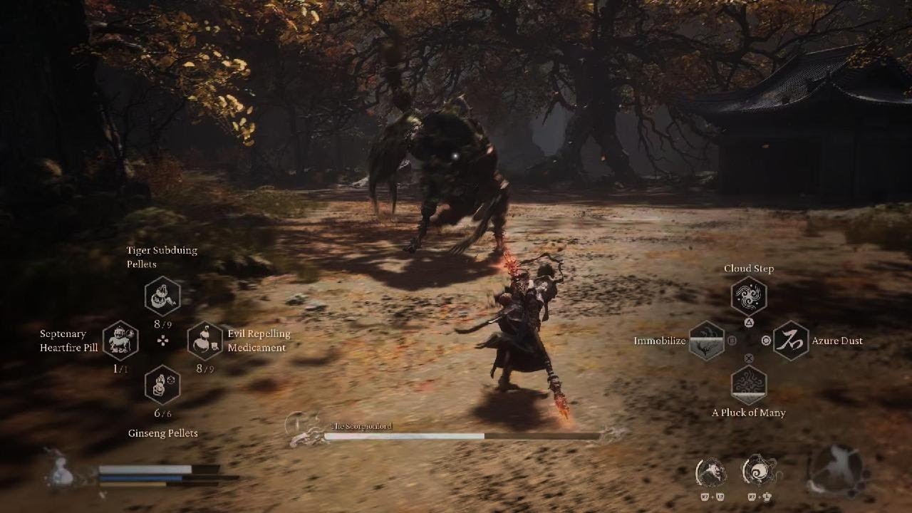 Black Myth: Wukong scorpion lord