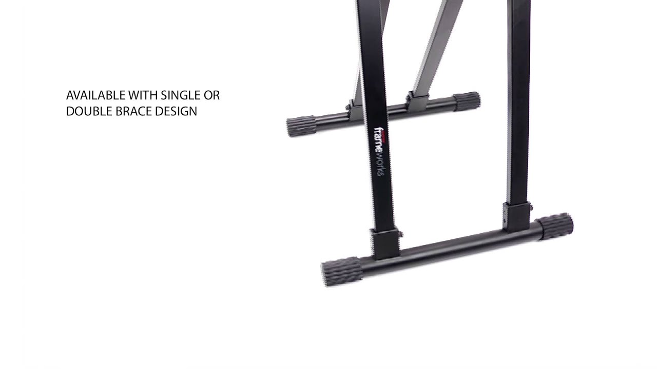 Gator Frameworks - X Style Keyboard Stands (GFW-KEY-1000X & 2000X)
