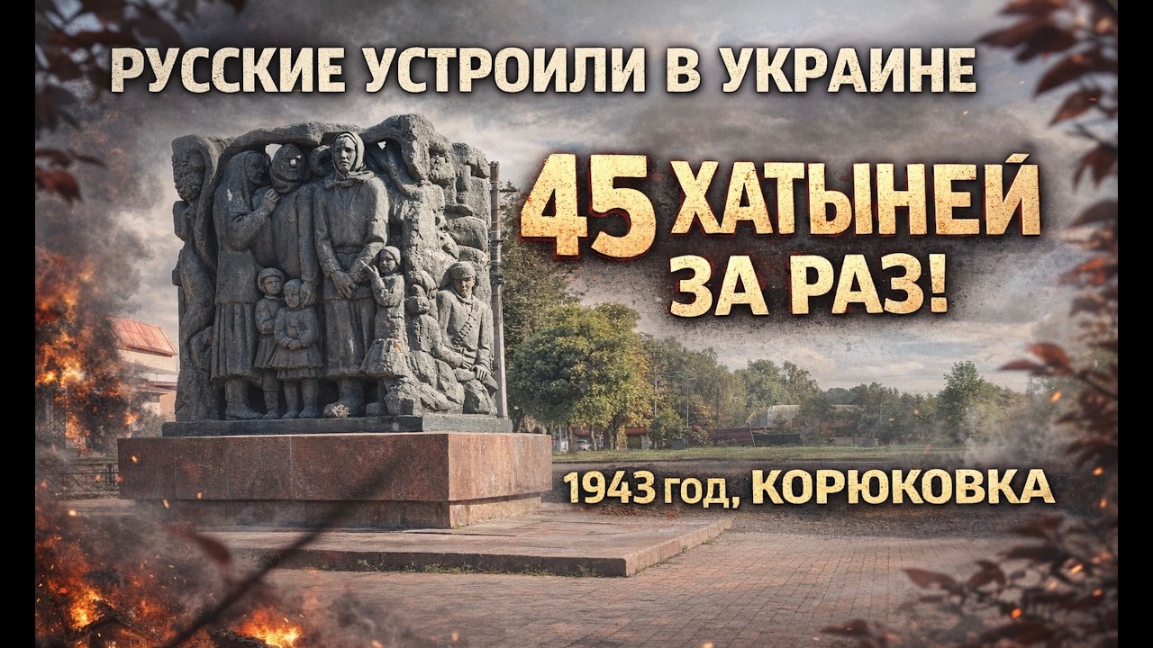 Отборные каратели Гитлера &ndash; НЕ немцы? Почему в СССР молчали о Корюковке? Лекция историка А. Палия