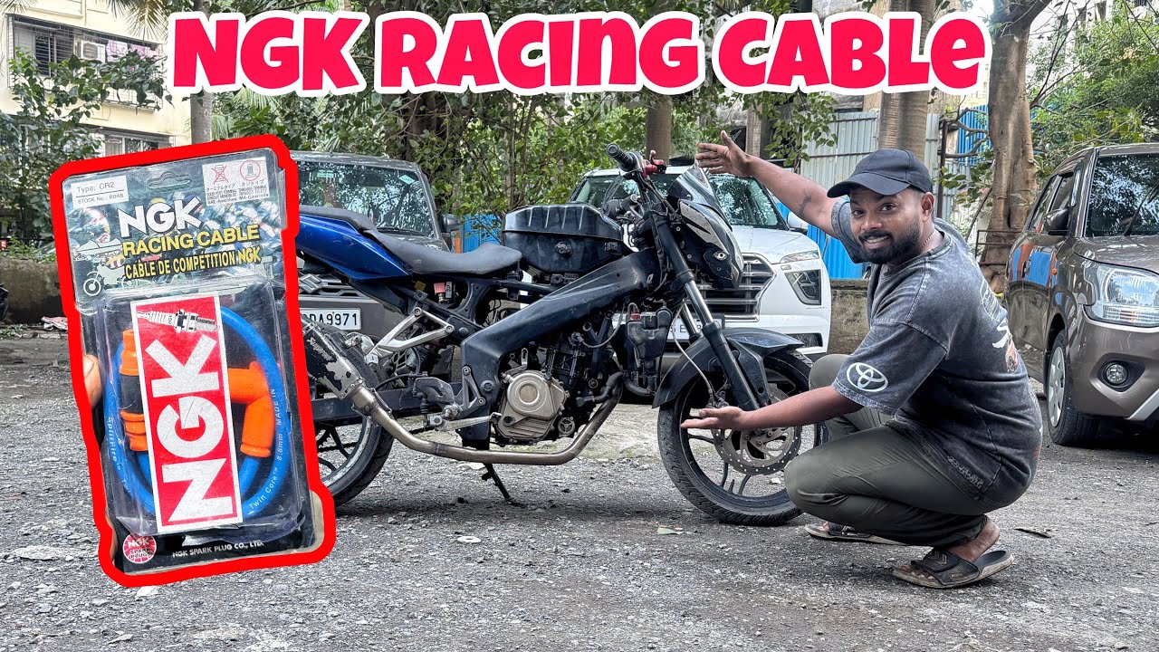 NGK Racing Cable Installation | Performance Mods | Pulsar Ns 200 