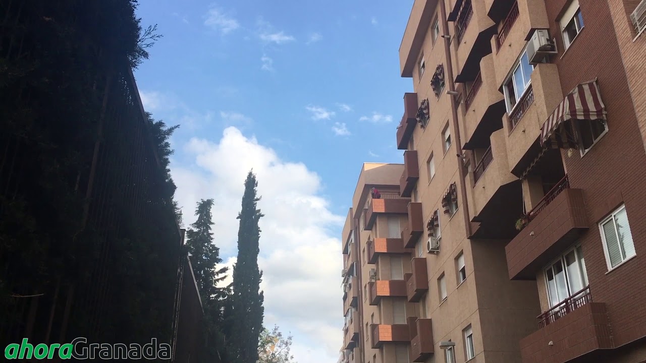 Semana Santa en los balcones de Granada