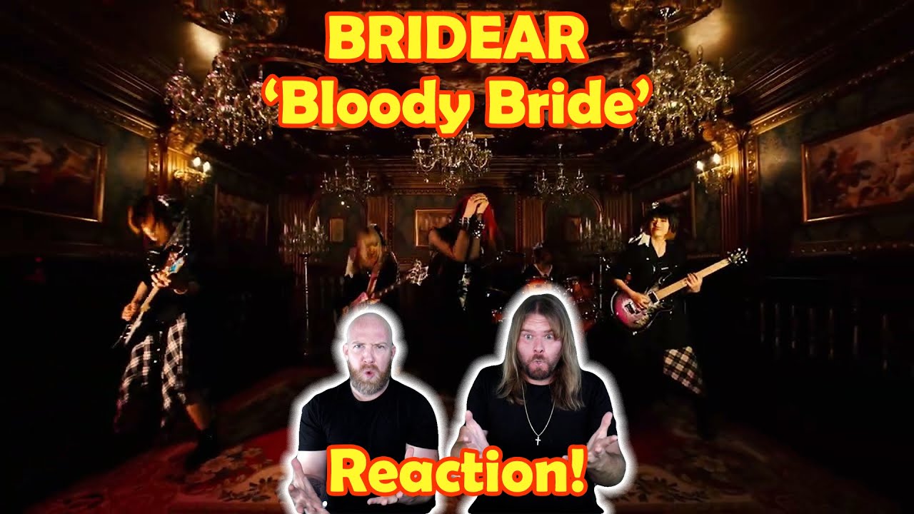 Musicians react to hearing BRIDEAR - Bloody Bride [Official music video]!