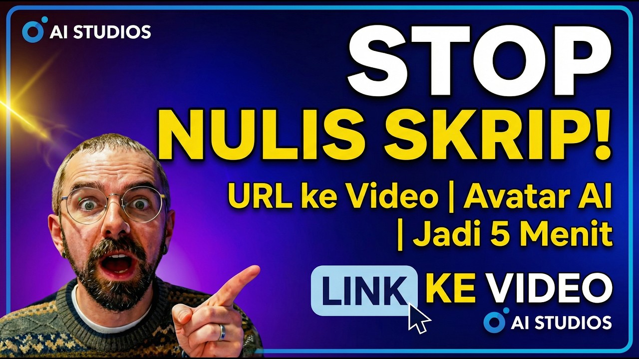 Stop Nulis Skrip! Ubah Artikel Jadi Video Otomatis dengan AI Studios