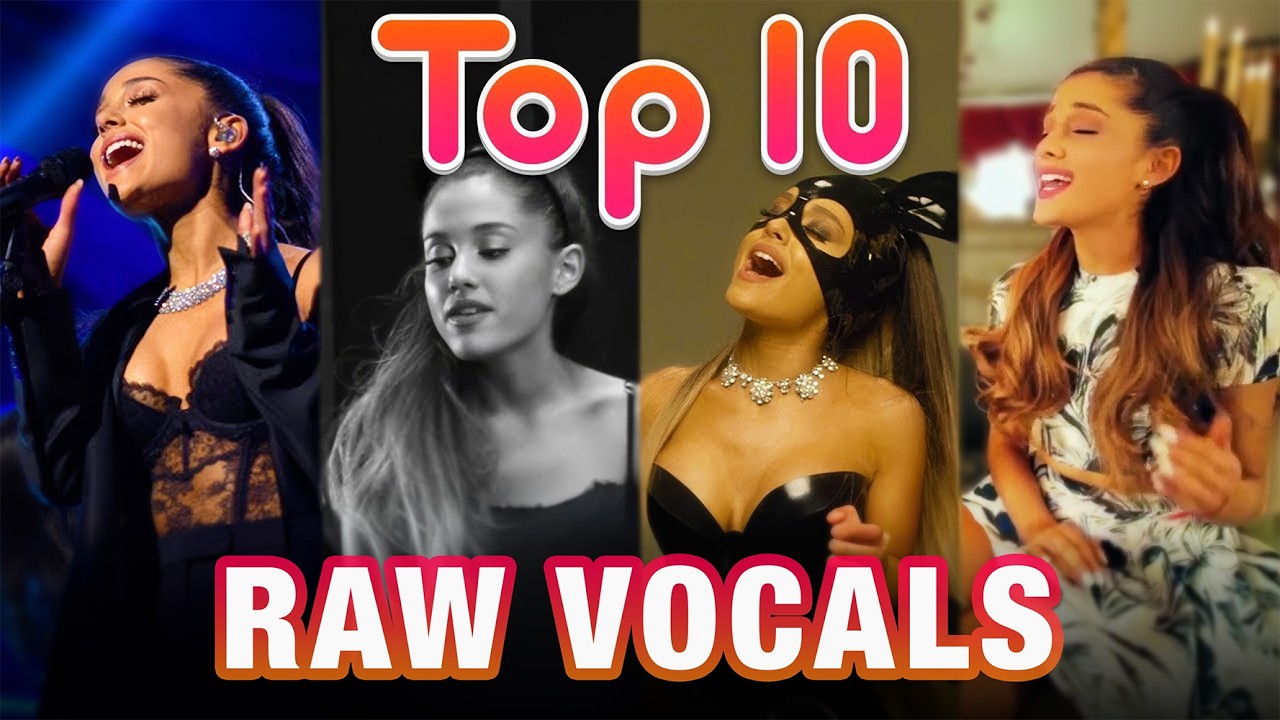 Top 10 Ariana Grande Raw Vocals! (NO AUTOTUNE)