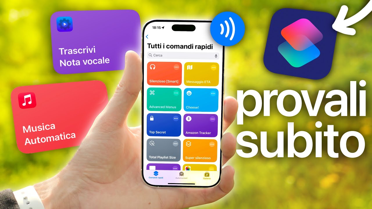 8 COMANDI ed AUTOMAZIONI per IPHONE che ti CAMBIERANNO la VITA! 🔥📱