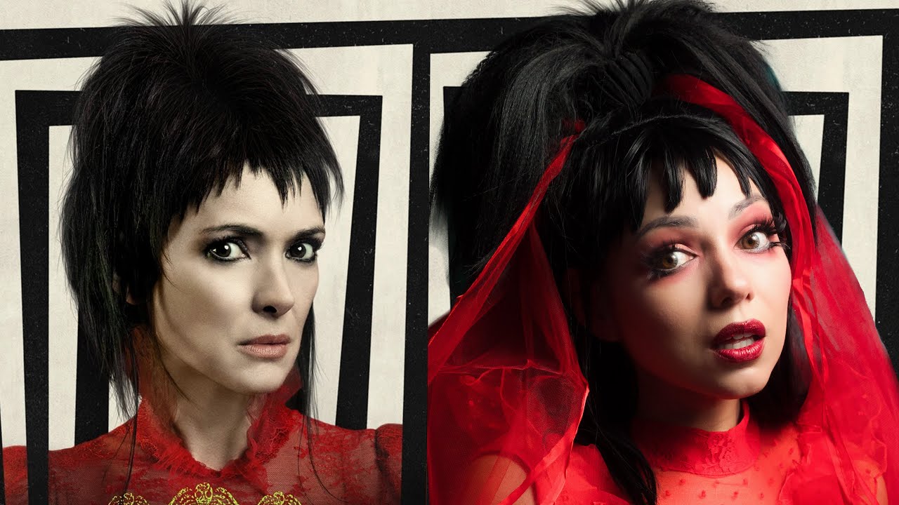 LYDIA DEETZ Beetlejuice Makeup Look!
