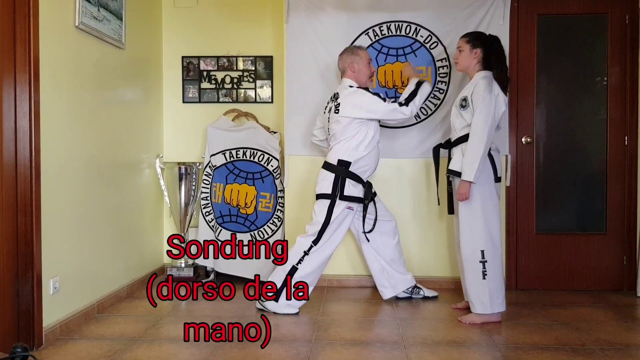 Taekwon-do ITF Más variantes de mano #tkdcontravirus Día 77
