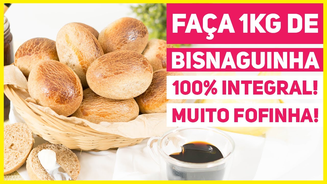 FAÇA QUASE 1KG DE BISNAGUINHA 100% INTEGRAL EM CASA! FICA MUITO FOFINHA E ECONÔMICA | Me Ajuda Gi 75