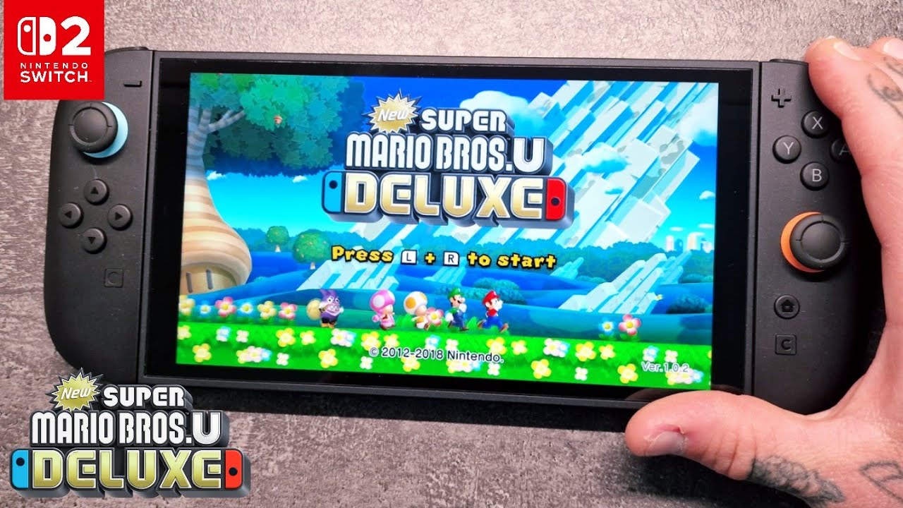 New Super Mario Bros. U Deluxe Nintendo Switch 2 Gameplay