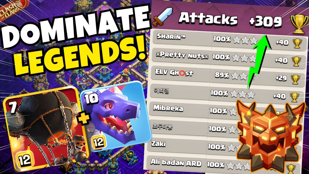 This DRAGON ARMY Got Me +309 in Ranked Legends!