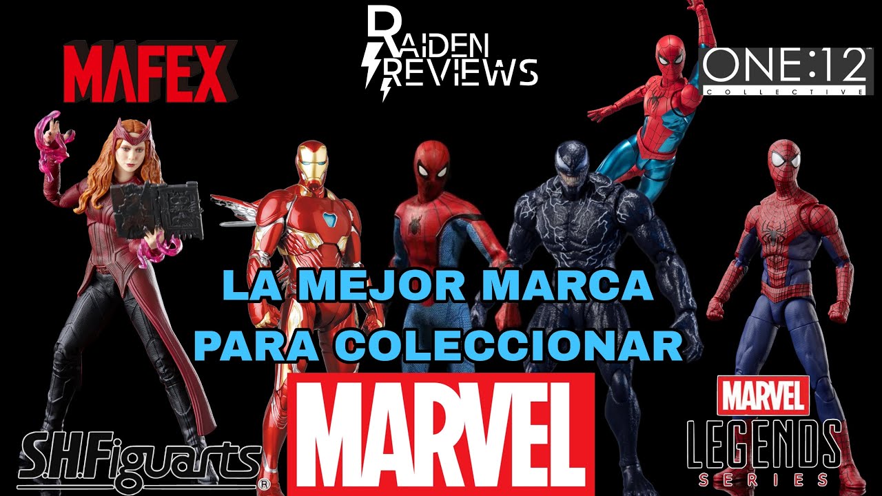 LA MEJOR MARCA PARA COLECCIONAR FIGURAS DE MARVEL /MARVEL LEGENDS/MAFEX/S.H.FIGUARTS/MEZCO
