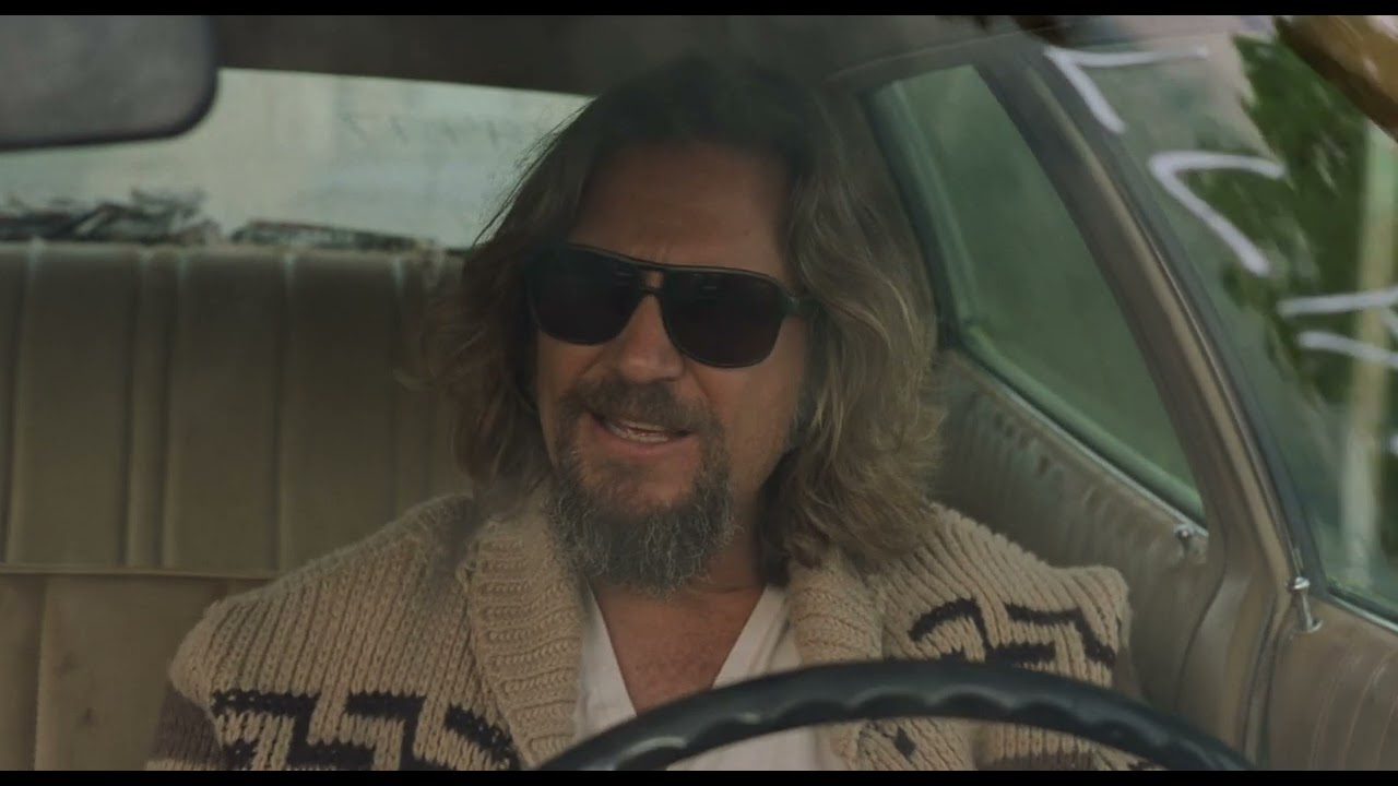 The Big Lebowski - Car scene with Creedence Clearwater Revival - 