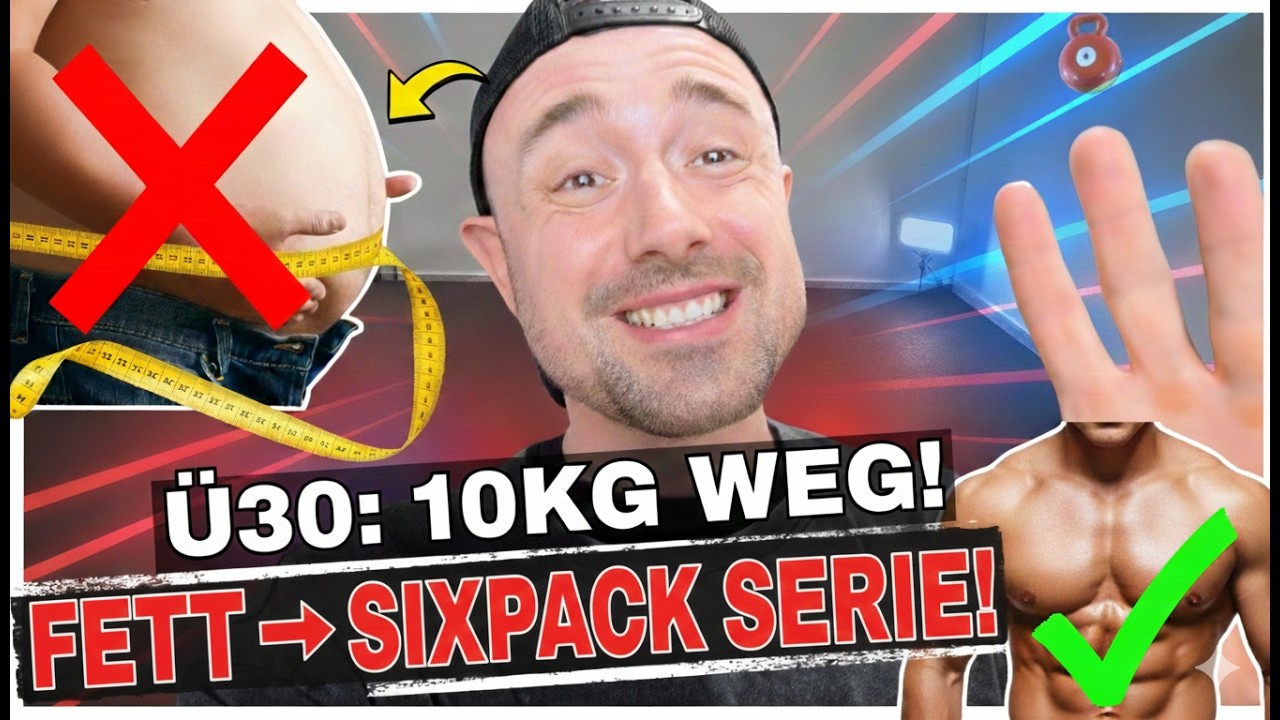 How I lost 10 kg in my home gym &ndash; how you can get a six-pack if you're over 30!