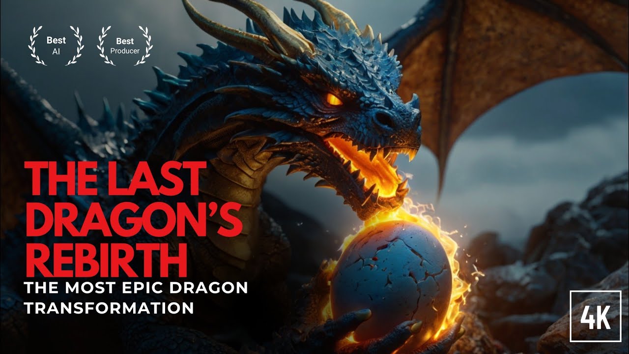 "The Last Dragon’s Rebirth (Egg to GOD in 60 Seconds) 🥚➡️🐉✨"
