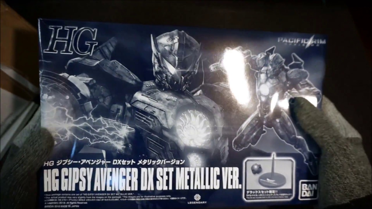 Bandai HG Gipsy Avenger Metallic DX unboxing!