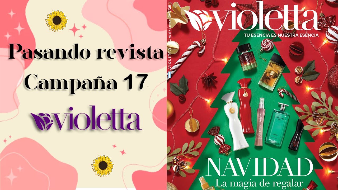 Pasando Revista Campaña 17/2025 Violetta Cosmeticos 🎅🛍🤶