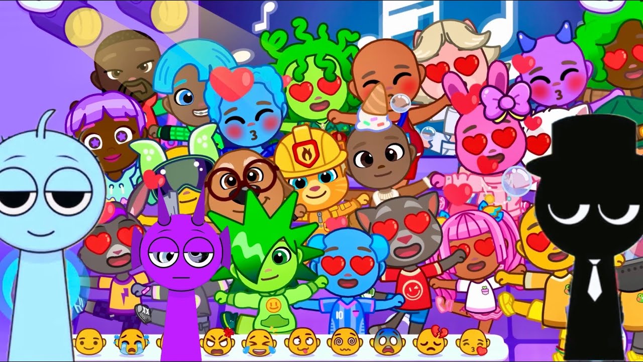 Sprunki Dance ESCAPE Talking Tom Challenge Gameplay 2026 update