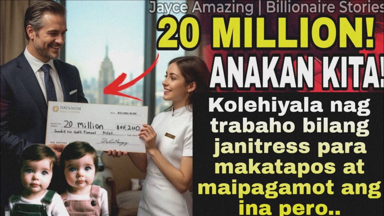 KOLEHIYALA NAG TRABAHO BILANG JANITRESS PARA MAKATAPOS AT MAIPAGAMOT ANG INA PERO