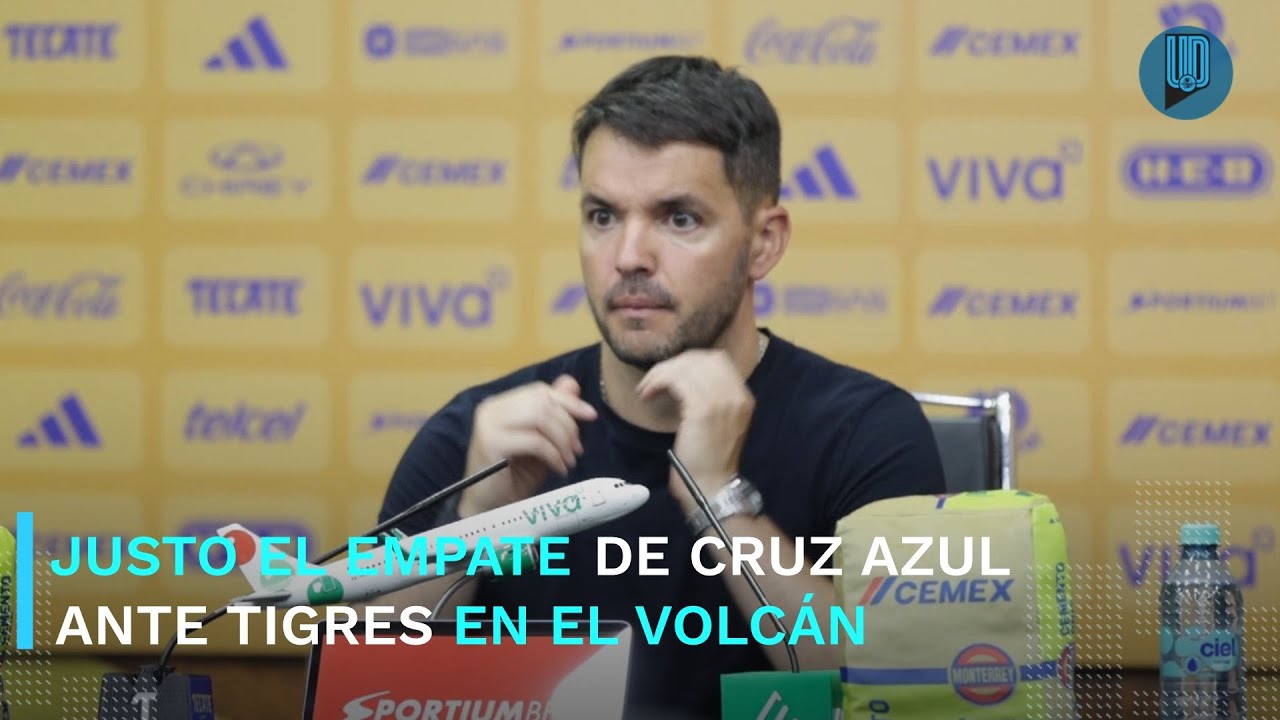 Justo para Nicol&aacute;s Larcam&oacute;n el empate de Cruz Azul ante Tigres