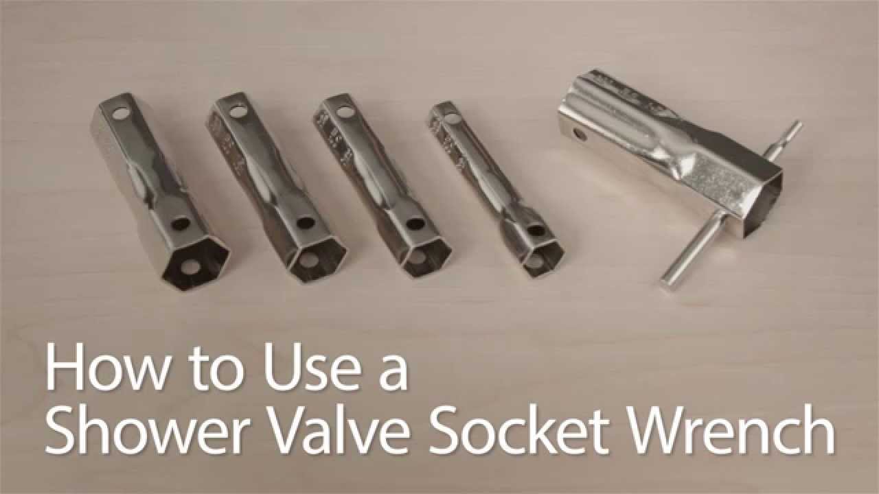 How to Use a BrassCraft® Shower Valve Socket Wrench