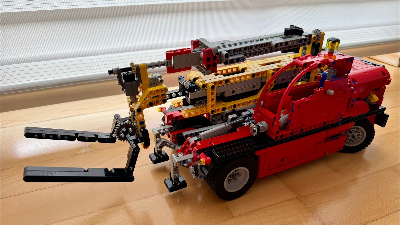 Telescopic Loader - Lego Technic 8258 Alternate Model (MOC)