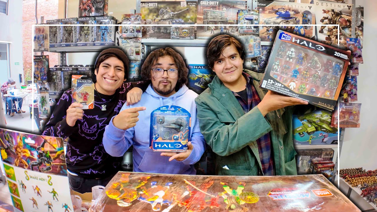 ENCONTRAMOS JUGUETES ANTIGUOS DE HALO 😱🔥 | El Tio pixel
