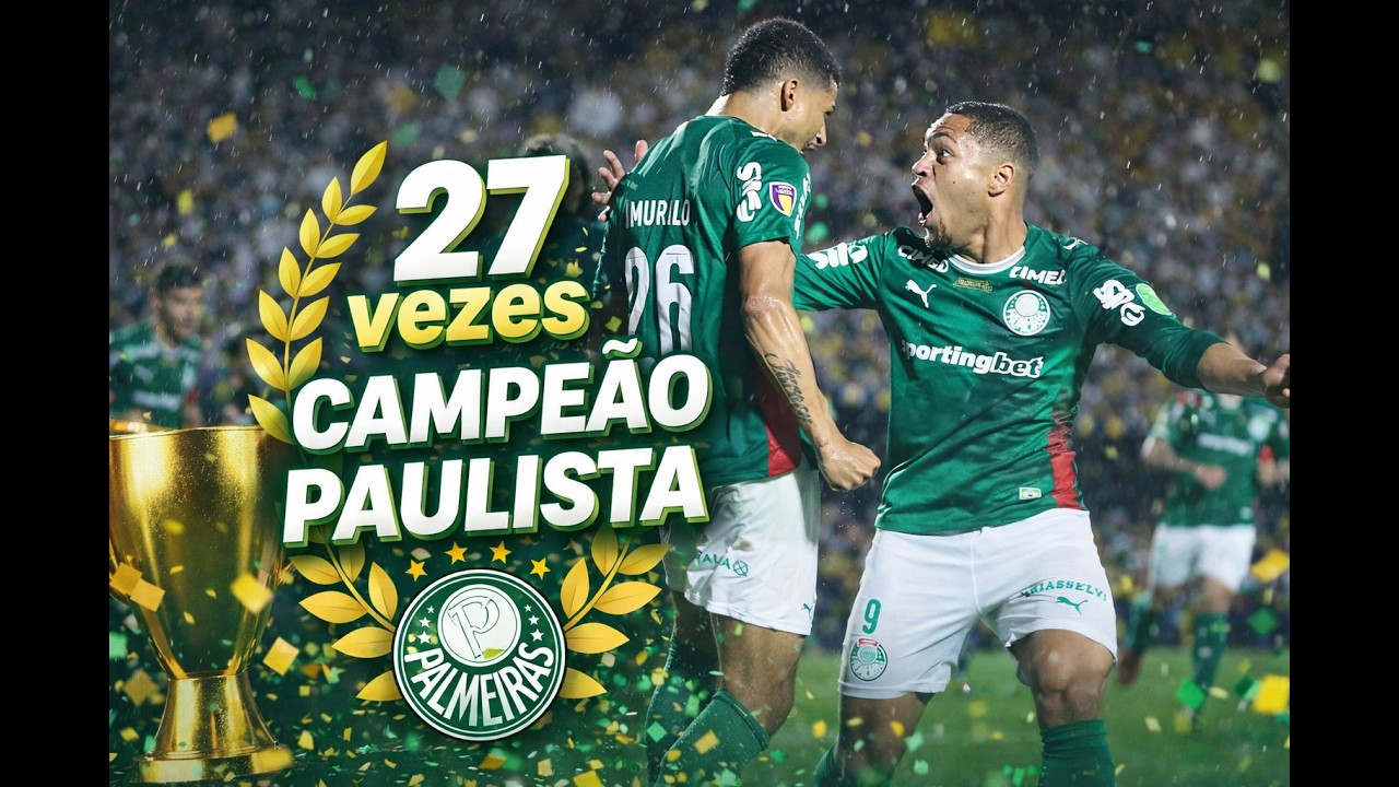 27 VEZES CAMPEÃO PAULISTA !
