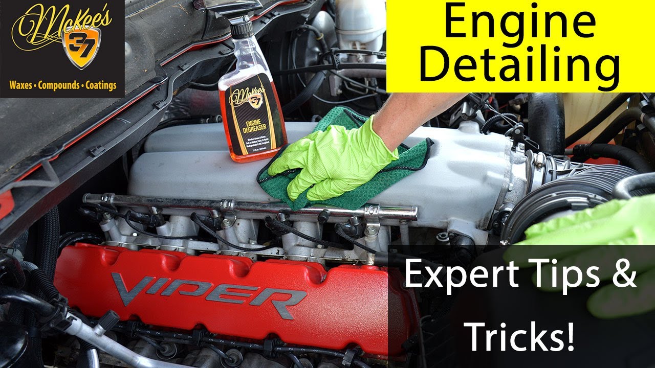 Expert Engine Detailing Tips with Viper V10 | McKee&rsquo;s 37