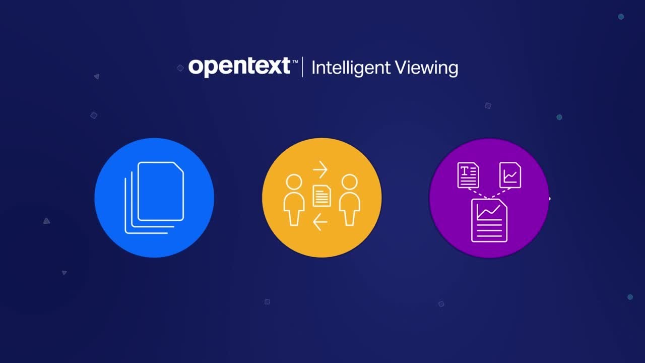 OpenText Intelligent Viewing: cloud-first collaboration and viewing