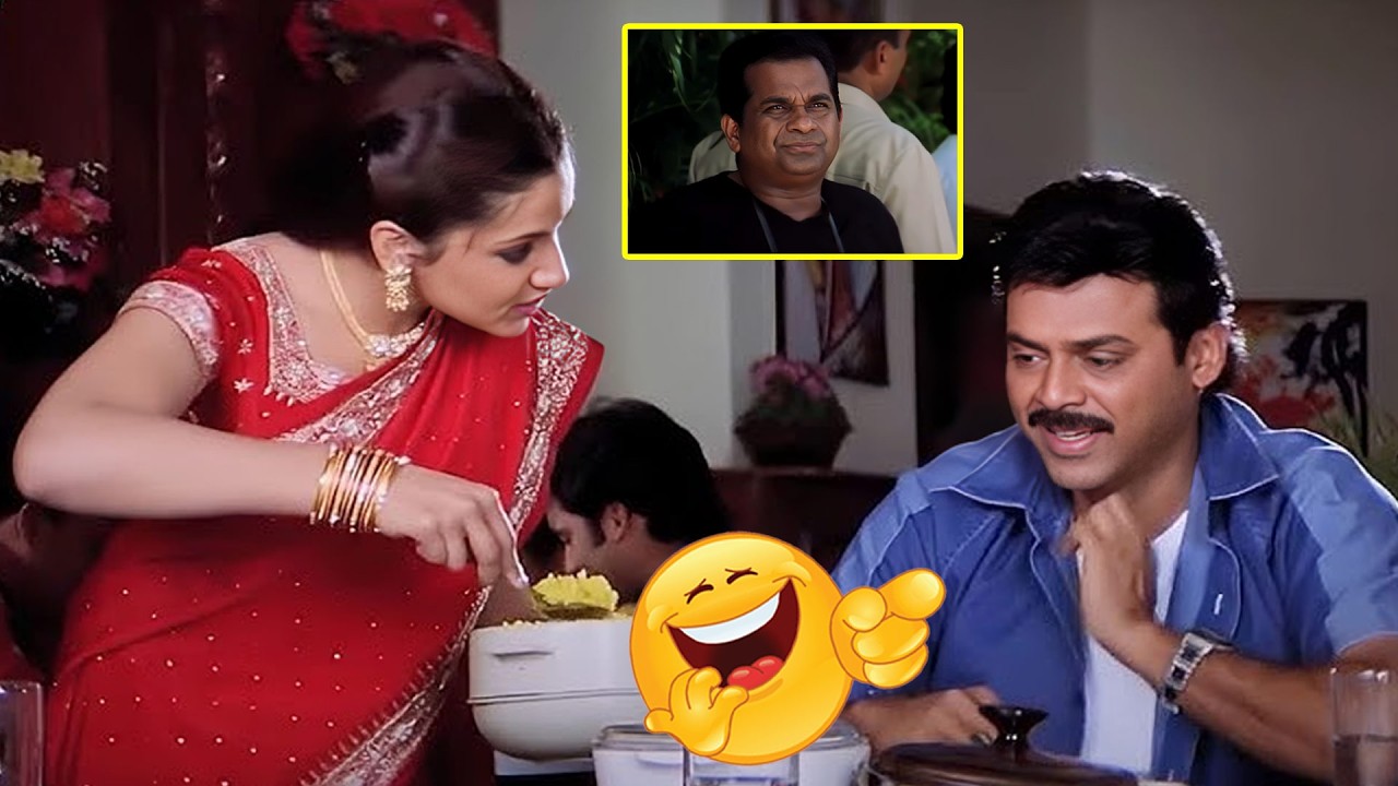 Brahmanandam Back To Back Comedy Scenes | Venkatesh Hilarious Comedy Scenes | Telugu Comedy Scenes