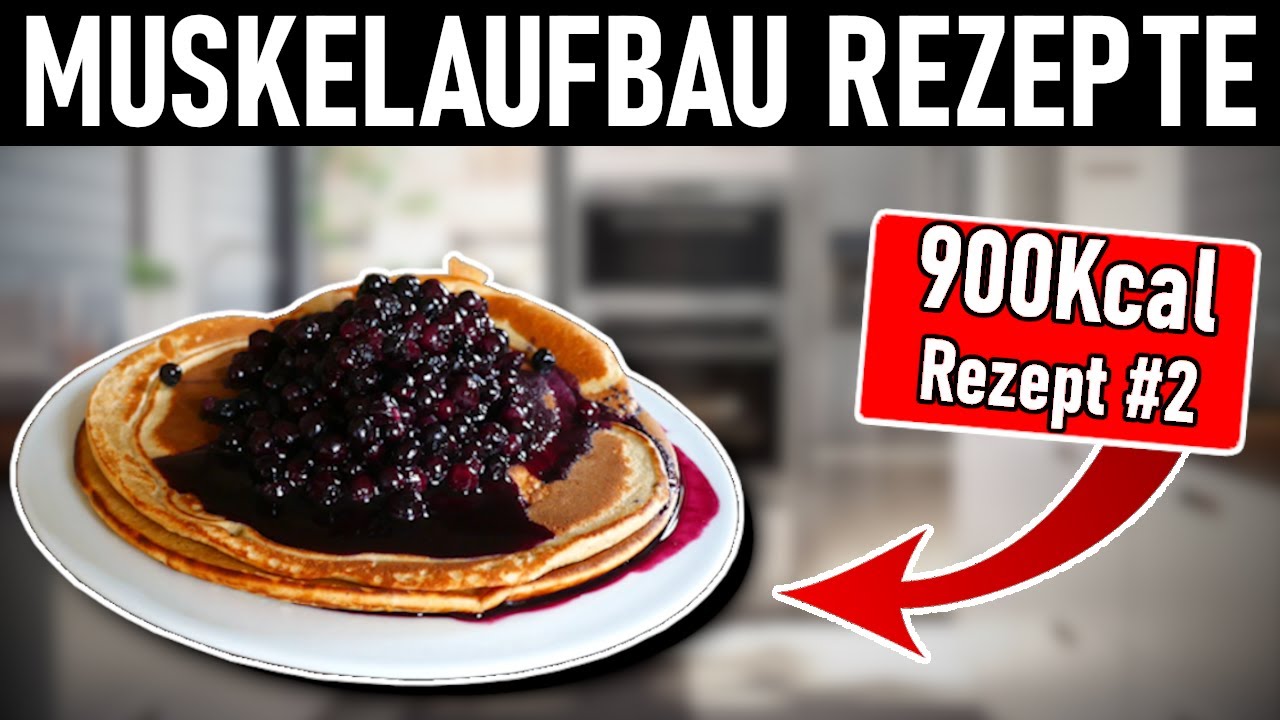 Die 3 BESTEN Rezepte für den MUSKELAUFBAU! (sofort zunehmen)