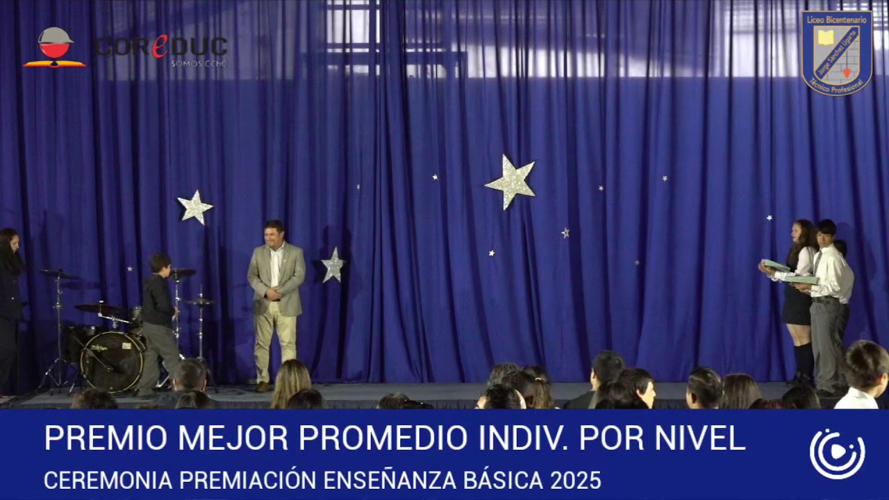 CEREMONIA PREMIACIÓN ENSEÑANZA BÁSICA 2025