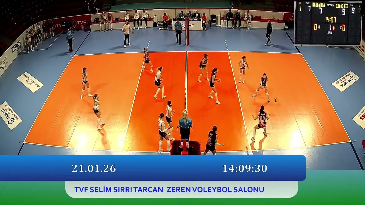 KARAYOLLARI - İBA KİMYA TED ANKARA KOLEJLİLER Arabica Coffee House Kadınlar Voleybol 1.Ligi
