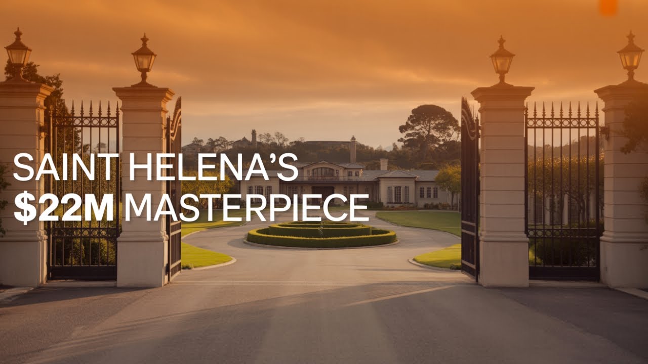 Saint Helena's $22M Masterpiece: A Private Napa Valley Legacy Estate
