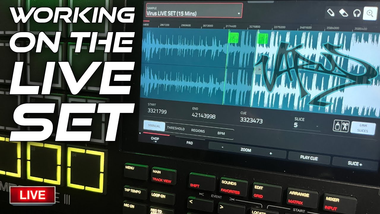 Working our live set into the MPC Live 3 - VIRAL BEATS