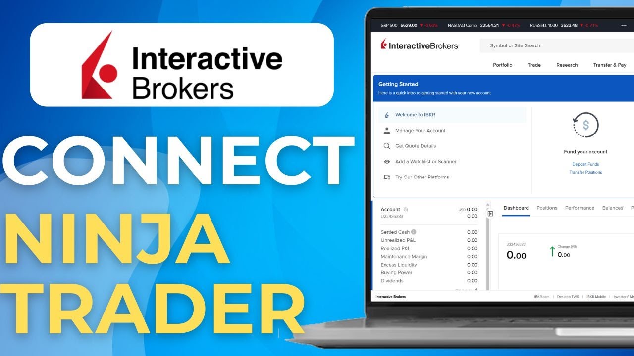 Как подключить Ninjatrader к Interactive Brokers шаг за шагом