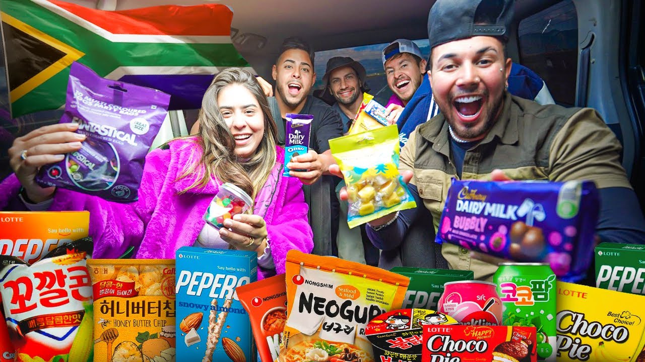 EXPERIMENTAMOS OS DOCES DA ÁFRICA DO SUL