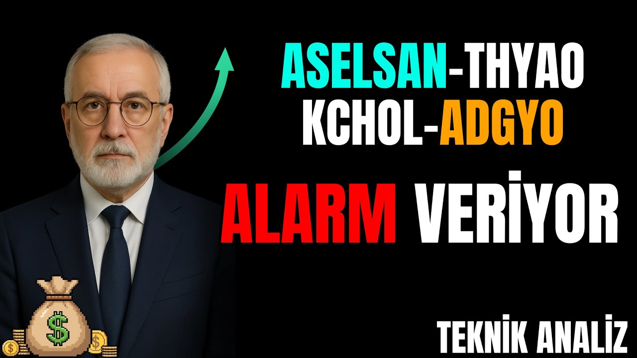 “Bu Seviyeler Kaçarsa Üzülürsün! ASELSAN – THYAO – ADGYO – KCHOL Alarm Veriyor !
