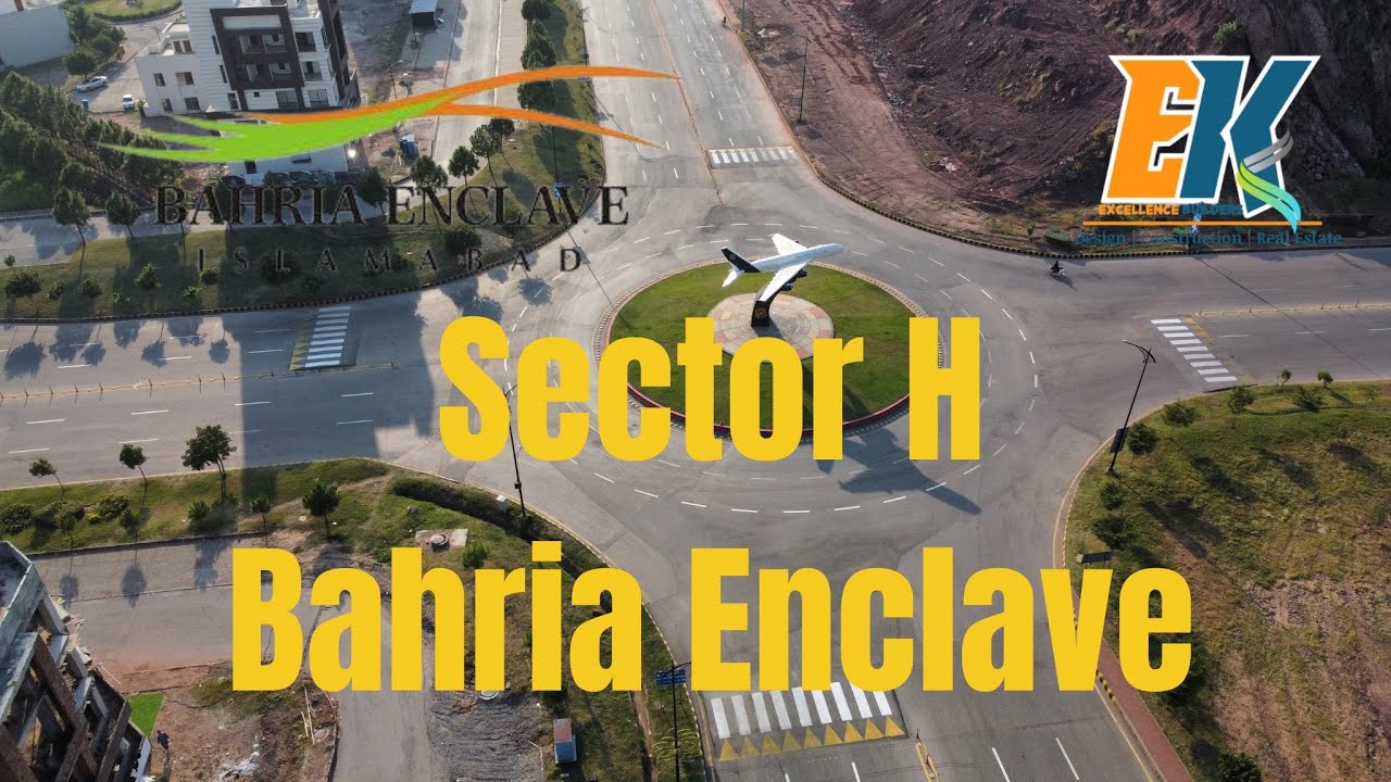 Sector H - Bahria Enclave Islamabad #bahriaenclaveislamabad #construction #property #dronevideo