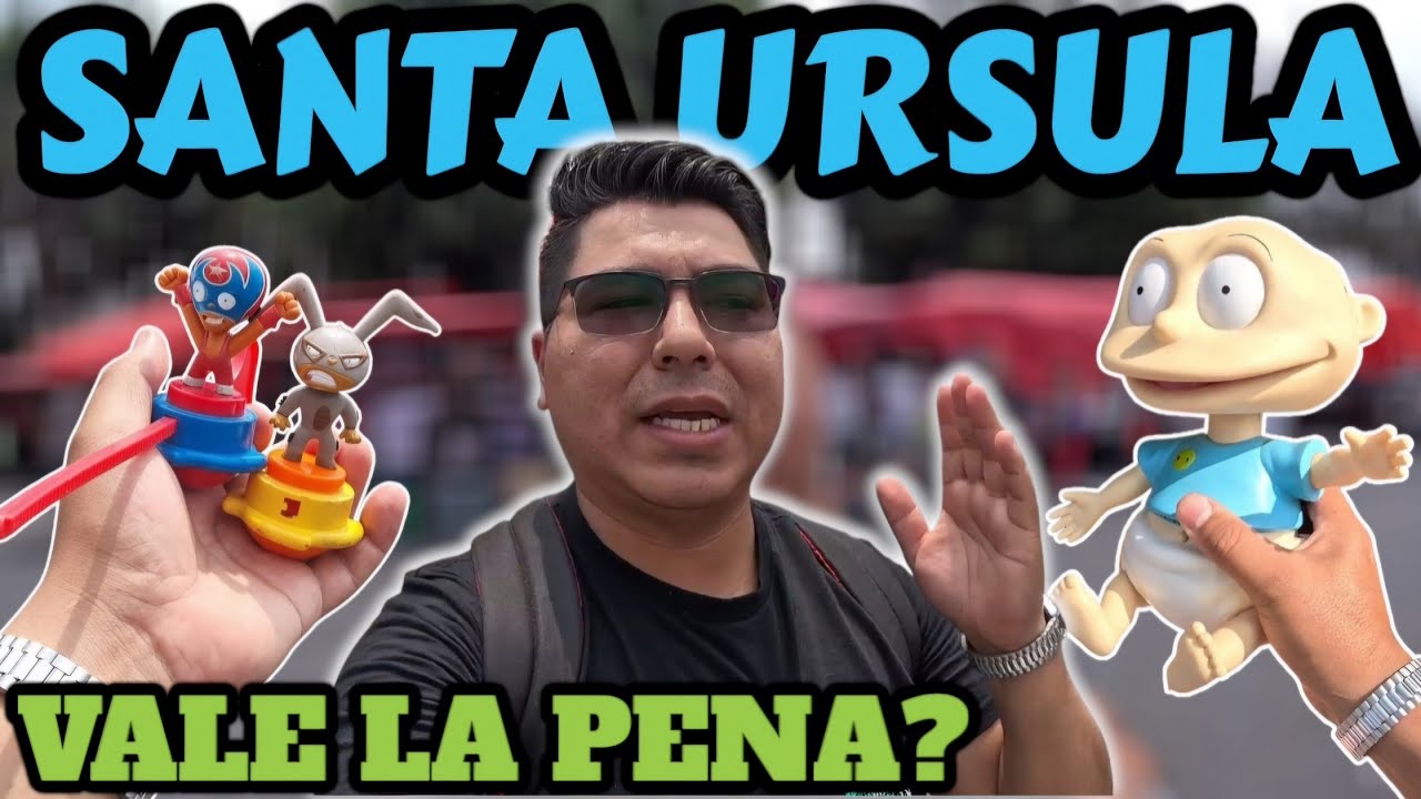 En el Tianguis de Santa Ursula COMPRE LOS JUGUETES de mis CARICATURAS FAVORITAS #rugrats #knd #toys