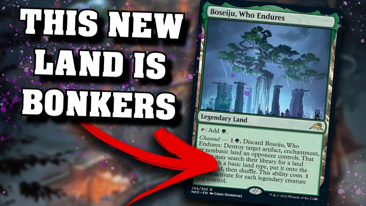 Best Card in Kamigawa Neon Dynasty: Boseiju, Who Endures