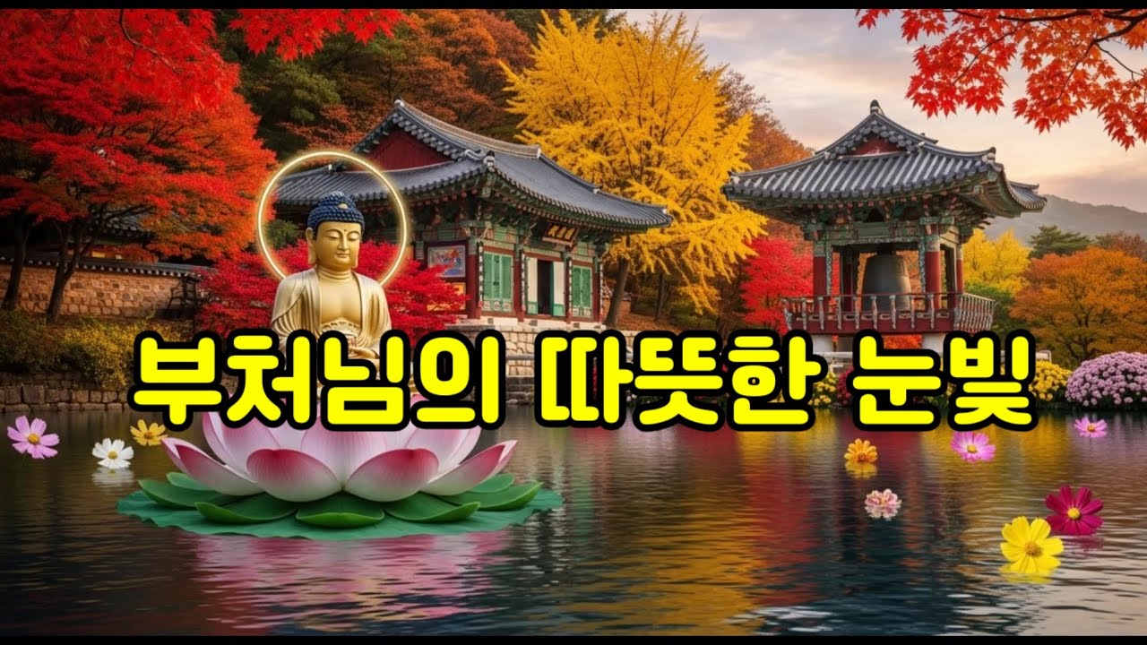 부처님의 따뜻한 눈빛..