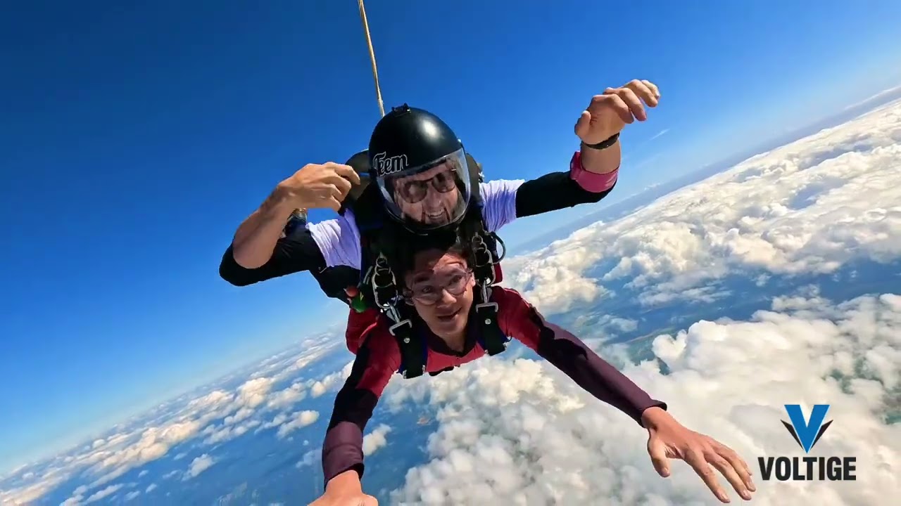 David and Guy- sky diving (parachute Voltige)-full version 