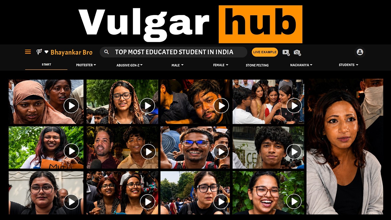 vulgar Generation | Part -4 | Cockroach protest in delhi | Bhayankar Bro