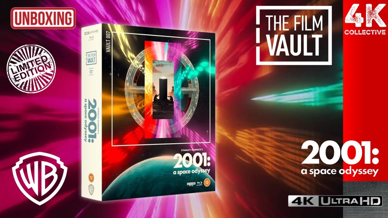 The Film Vault 007 - 2001: A Space Odyssey 4k UltraHD Blu-ray Premium Edition Unboxing